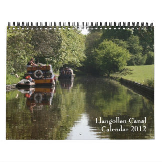 Calendrier 2012 de canal de Llangollen