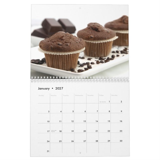 Calendrier 2012 de chocolat (Jan 2027)