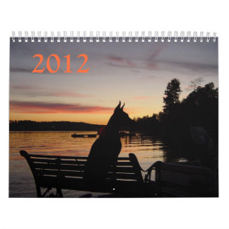 Calendrier 2012 de dobermann