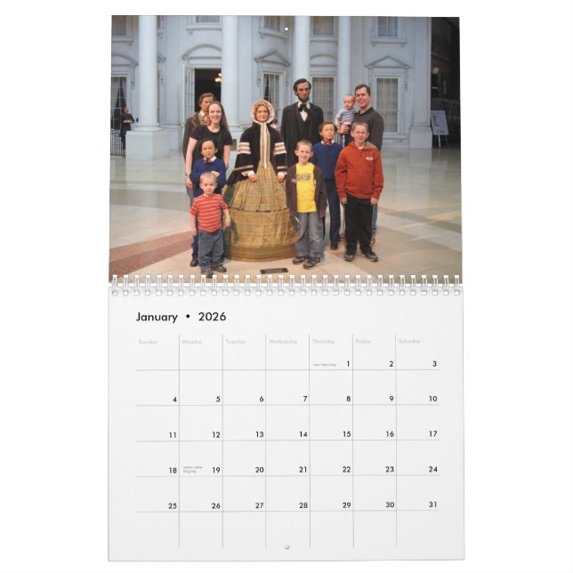 Calendrier 2012 de famille de Bradd (Jan 2026)