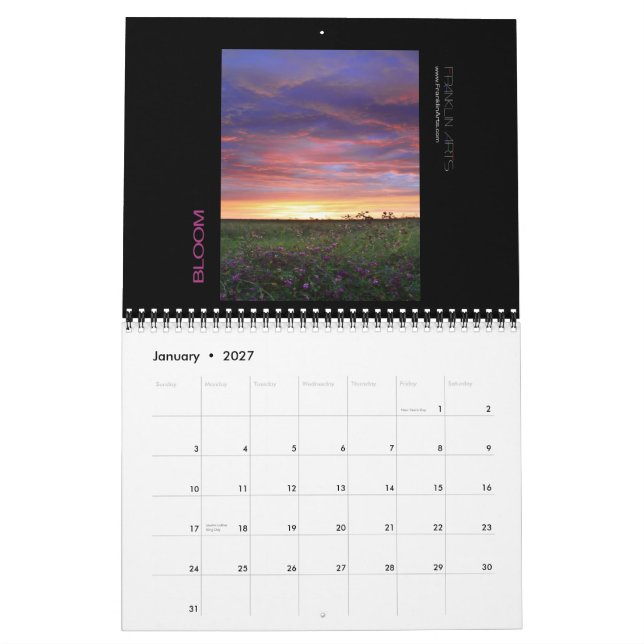 Calendrier 2012 de HDR (Jan 2027)