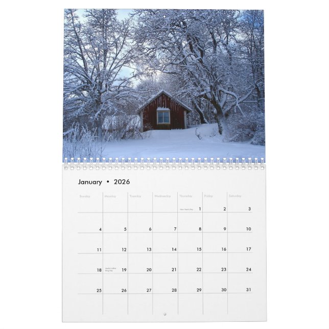 Calendrier 2012 de la Suède (Jan 2026)