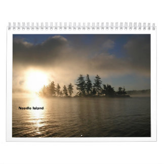 Calendrier 2012 de lac Raquette