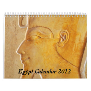 Calendrier 2012 de l'Egypte