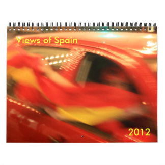 Calendrier 2012 de l'Espagne