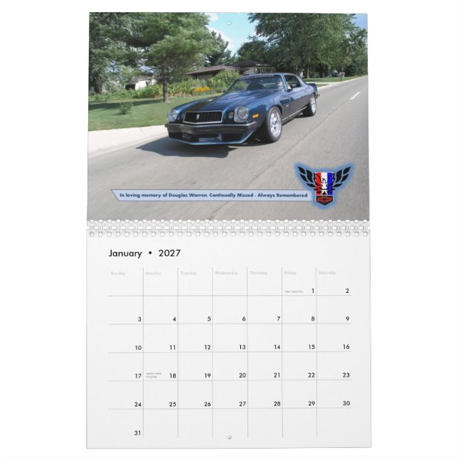 calendrier 2012 de membre de MiFbody.com (Jan 2027)