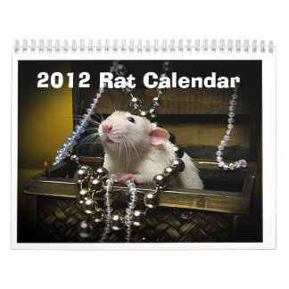 calendrier 2012 de rat