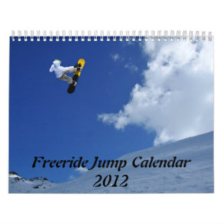 Calendrier 2012 de saut de Freeride