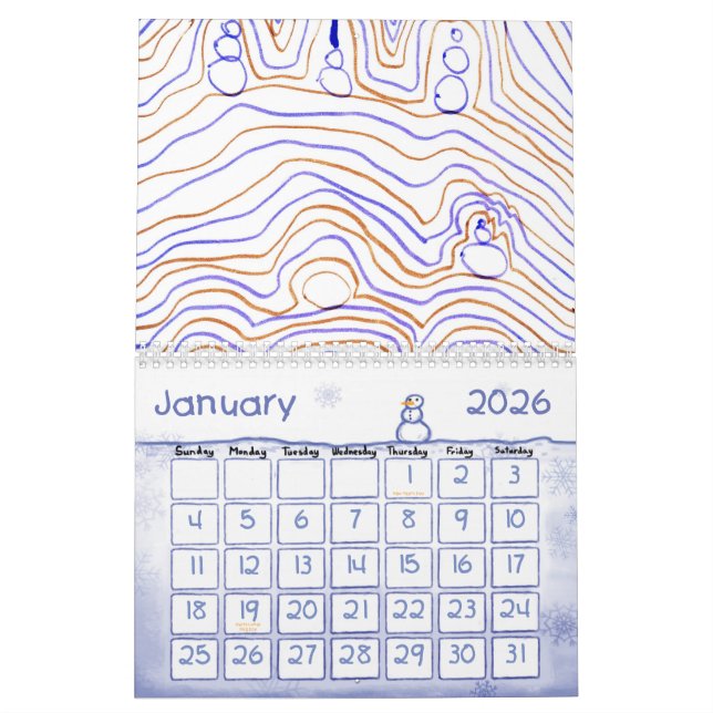 Calendrier 2012 par Harry Bell (Jan 2026)