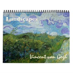 Calendrier 2012 paysages de Vincent van Gogh