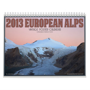 Calendrier 2013 Alpes européens