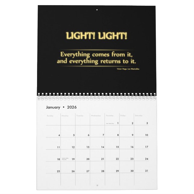 Calendrier 2013, anglais (Jan 2026)