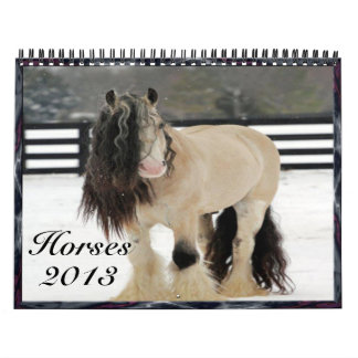 Calendrier 2013 de cheval