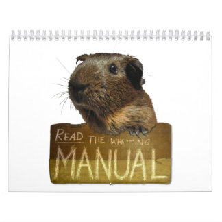 Calendrier 2013 de cobaye