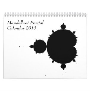 Calendrier 2013 de fractale de Mandelbrot
