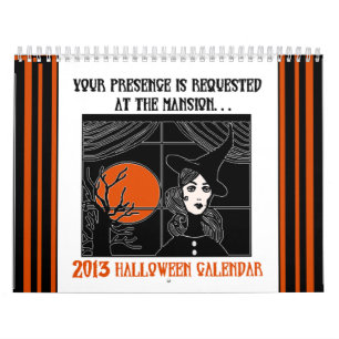 Calendrier 2013 de Halloween