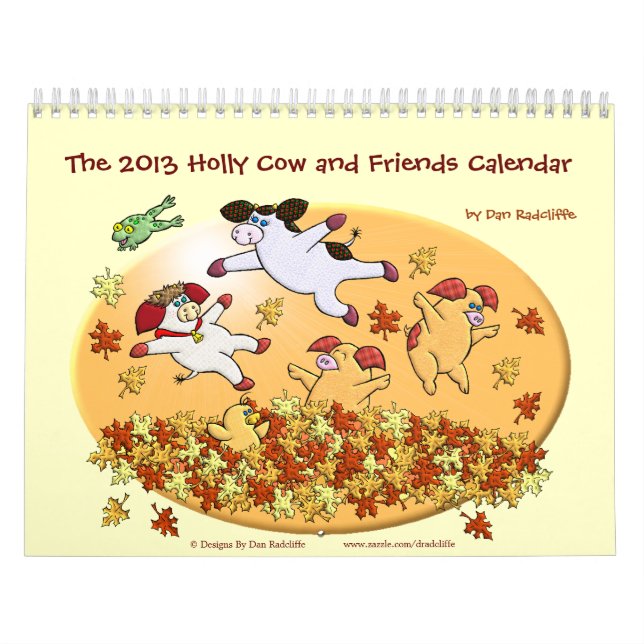 Calendrier 2013 de Holly Cow and Friends (Protection)