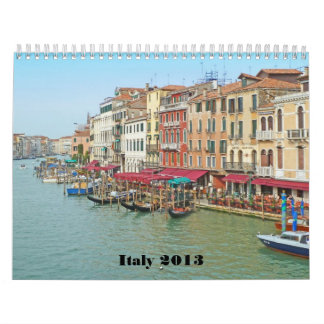 Calendrier 2013 de l'Italie
