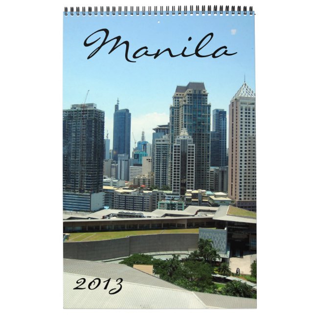 calendrier 2013 de Manille (Protection)