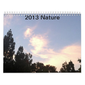 Calendrier 2013 de nature par CCandLexi