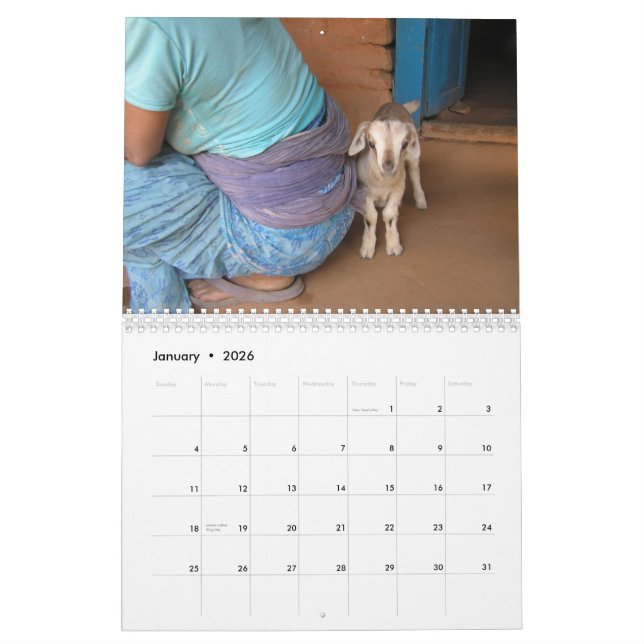 Calendrier 2013 de photo du Népal (Jan 2026)