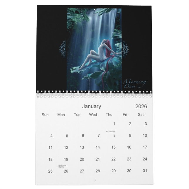 Calendrier 2013 d'imaginaire (Jan 2026)