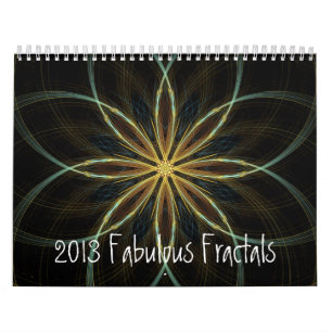 Calendrier 2013 Fabuleuses fractales