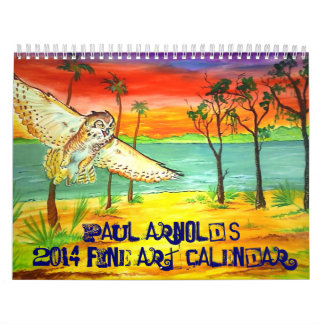 Calendrier 2014 de beaux-arts de Paul Arnold