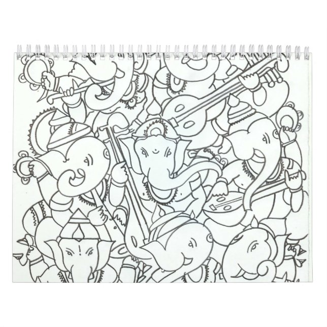 Calendrier 2014 de Ganesha (Protection)