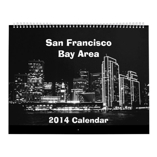 Calendrier 2014 de région de Baie de San Franciso (Protection)