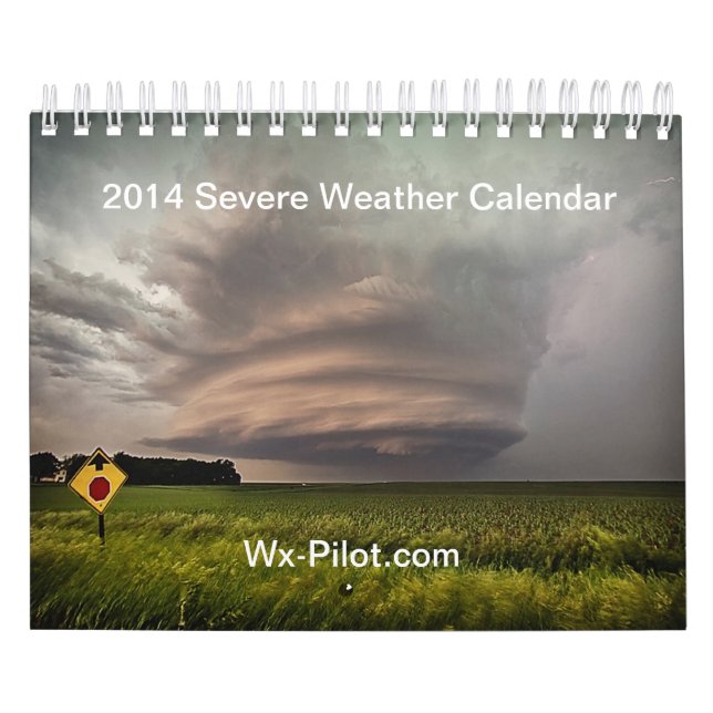 Calendrier 2014 de temps grave de Wx-Pilote (Protection)