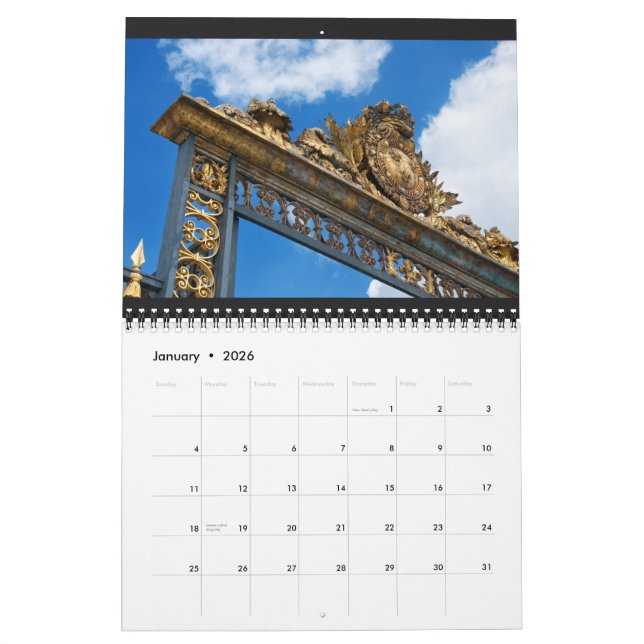 Calendrier 2014 de Versailles (Jan 2026)