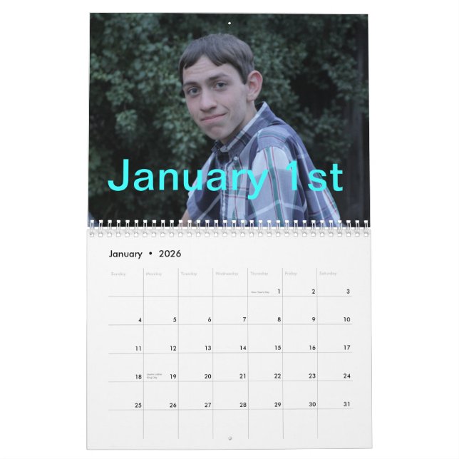 Calendrier 2014 de Walton (Jan 2026)