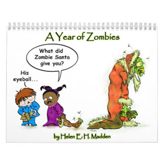 Calendrier 2014 de zombi !
