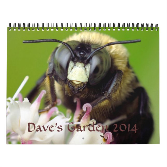 Calendrier 2014 du jardin de Dave (Protection)