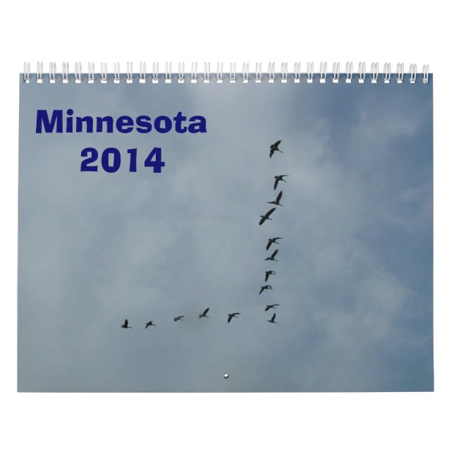 Calendrier 2014 du Minnesota (Protection)