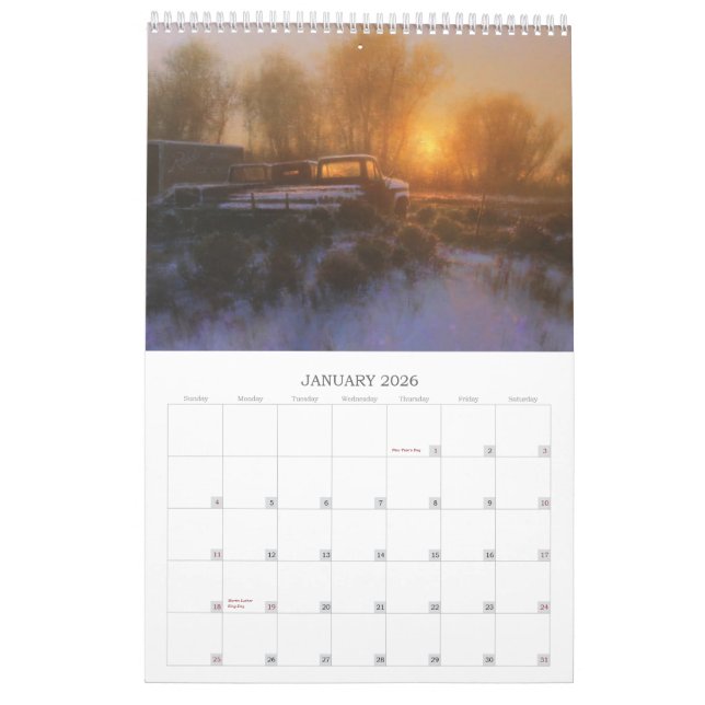 Calendrier 2014 L'art du COTON BRENT (Jan 2026)