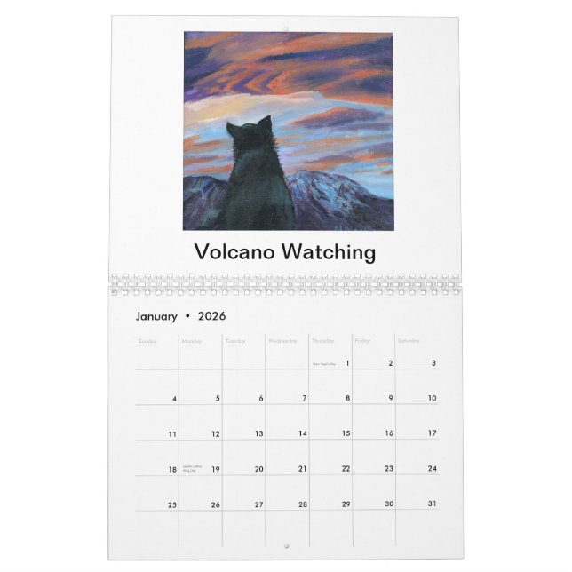 Calendrier 2014 lunatique (Jan 2026)