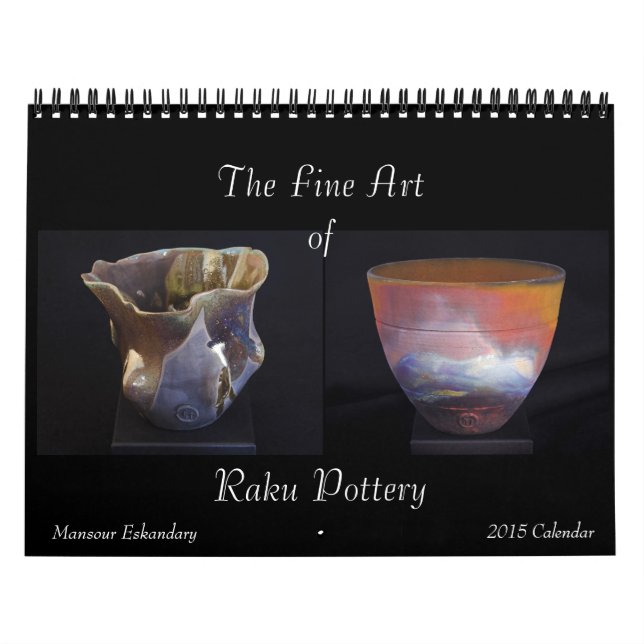Calendrier 2015 de la poterie Raku (Protection)