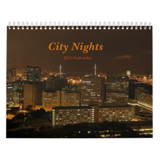 Calendrier 2015 des nuits | de ville