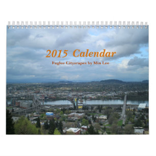 Calendrier 2015 des paysages urbains   de Fuglee