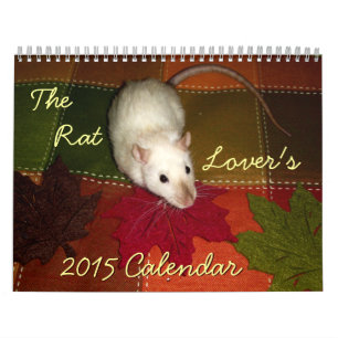 Calendrier 2015 du Rat Lover