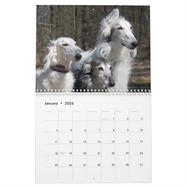 Calendrier 2015 Windhounds de soie (Jan 2026)