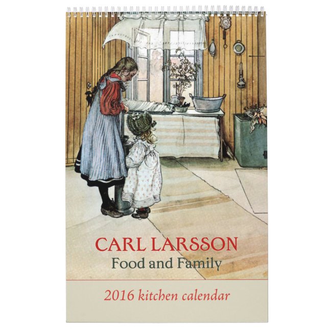 Calendrier 2016 de cuisine de nourriture et de (Protection)