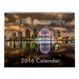 Calendrier 2016 de nature de photographie de jour