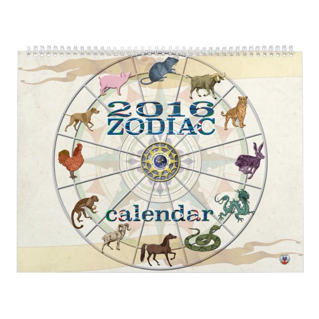 Calendrier 2016 de zodiaque (Protection)