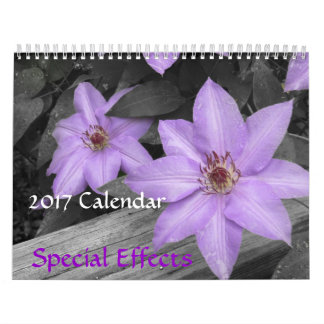 Calendrier 2017-Calendrier Effets Spéciaux