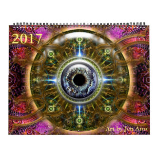 Calendrier 2017 par Jen Anu