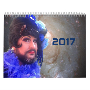 Calendrier 2017 Science Fiction non binaire Gay Dr