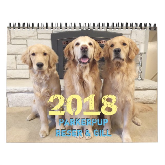 Calendrier 2018 de ParkerPup (Protection)
